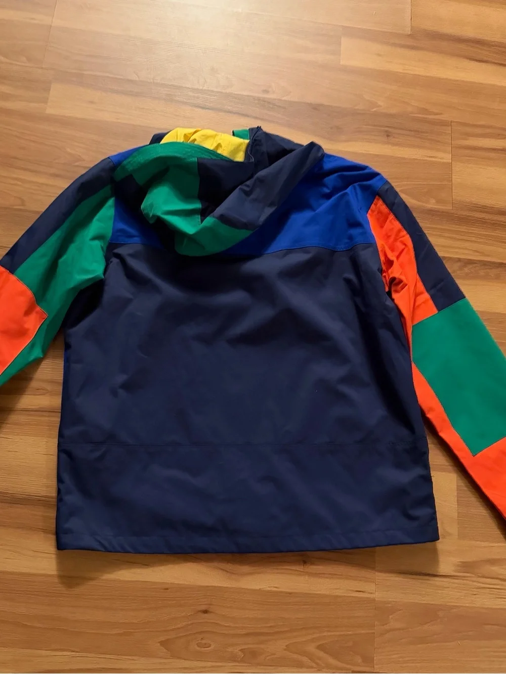 Ralph Lauren colorblock raincoat